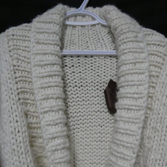525 AMERICA | small | Knit Tie Waist Cardigan - Picture 4 of 14